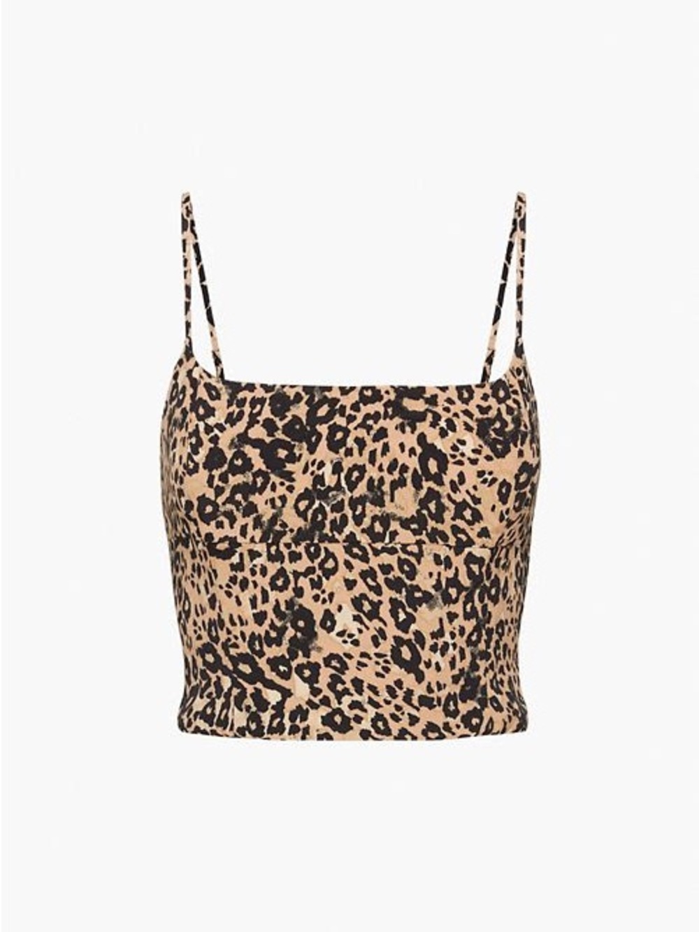 Wilfred Basel Bustier Leopard Print Cami Top